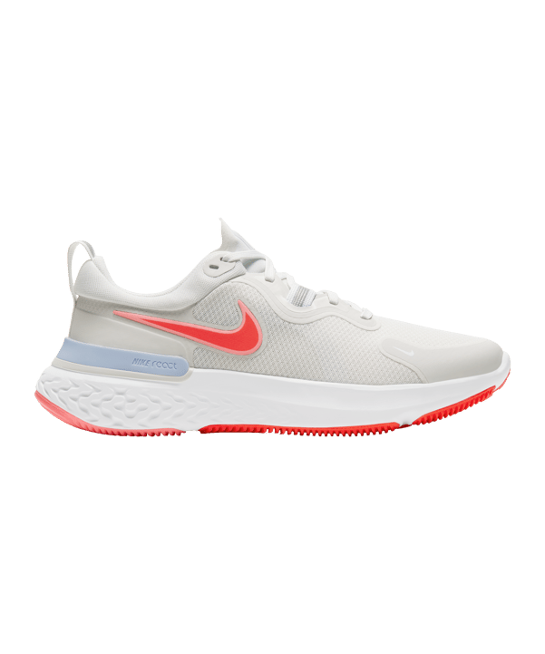 Nike React Miler Running Damen Beige Rot F010 - beige