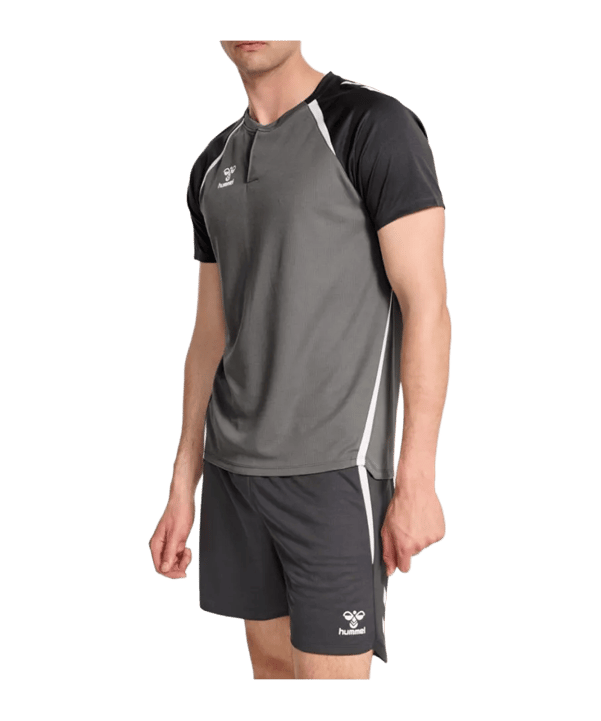 Hummel Polo Grau F1268 - grau