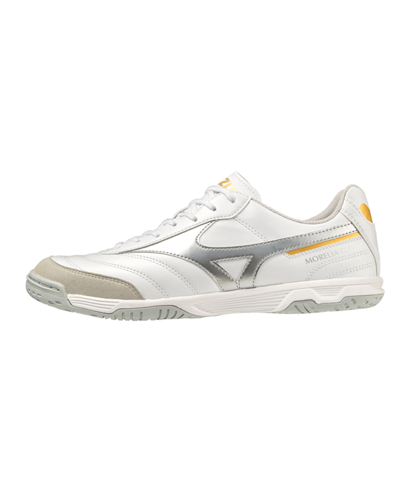 Mizuno Morelia Sala Classic IN Halle Weiss F03 - weiss