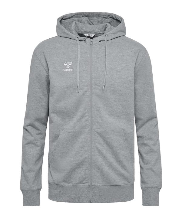 Hummel GO 2.0 Kapuzenjacke Grau F2006 - grau