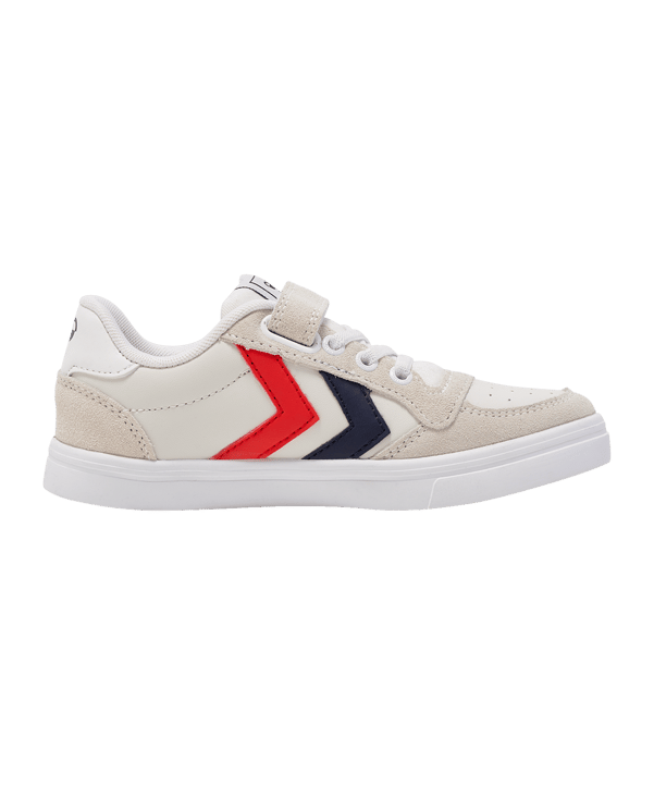 Hummel Slimmer Stadil Leather Low Sneaker Kids Blau F7666 - blau