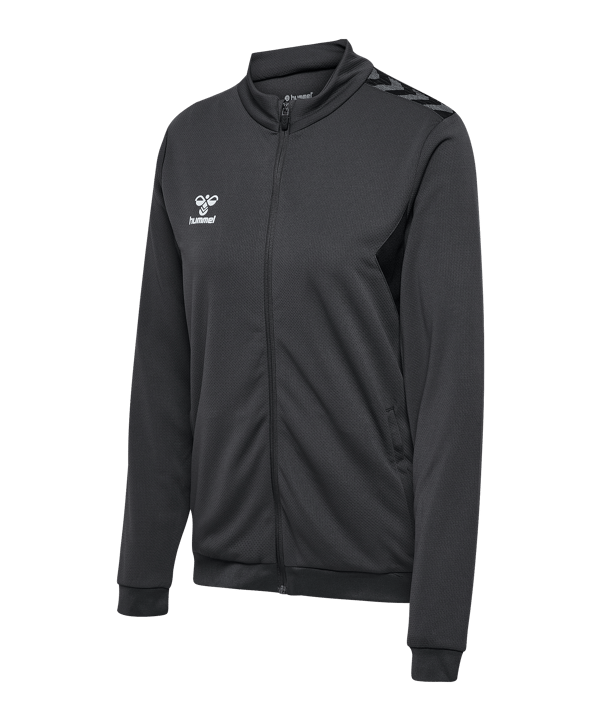 Hummel AUTHENTIC PL Trainingsjacke Damen Grau F1525 - grau