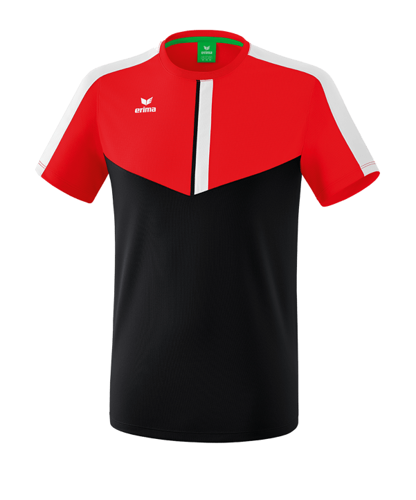 Erima Squad T-Shirt Kids Rot Schwarz - rot
