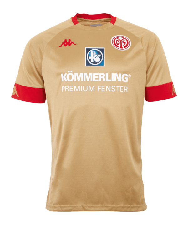 Kappa 1. FSV Mainz 05 Trikot 3rd 2020/2021 Gold - gold