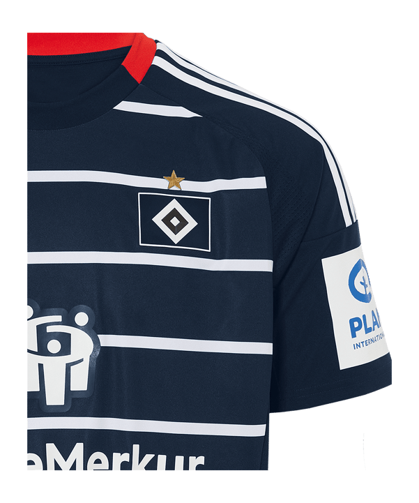 adidas Hamburger SV Trikot Away 2024/2025 Kids Blau - blau