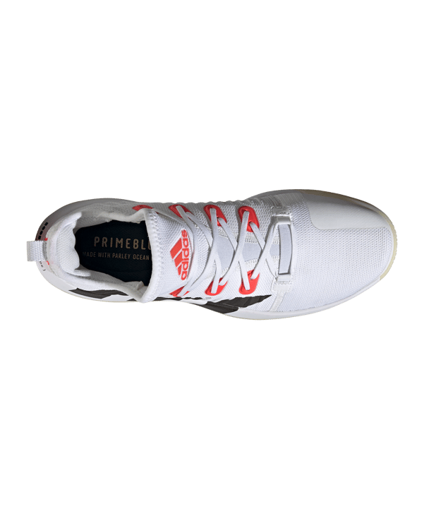 adidas Stabil Next Gen Indoor Weiss Rot - weiss