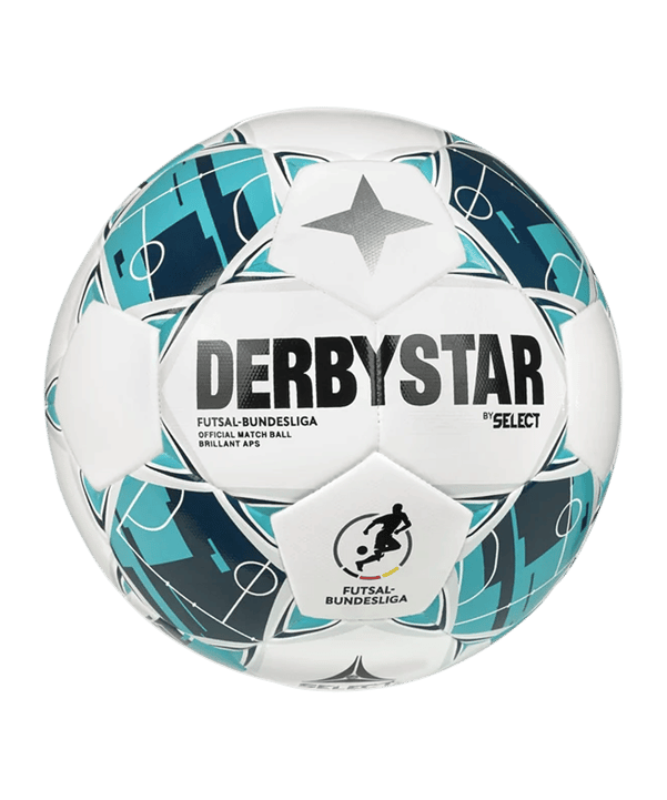 Derbystar Bundesliga Brillant APS v26 Futsal Blanc - blanc