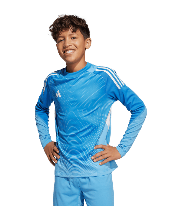 adidas Tiro 25 Pro Torwarttrikot Kids Blau - blau