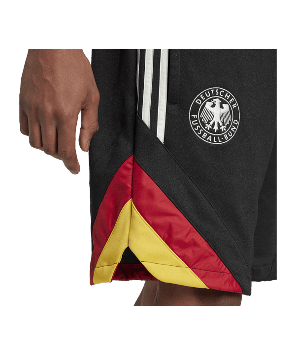 adidas Originals DFB Deutschland Short EM 2024 Schwarz - schwarz
