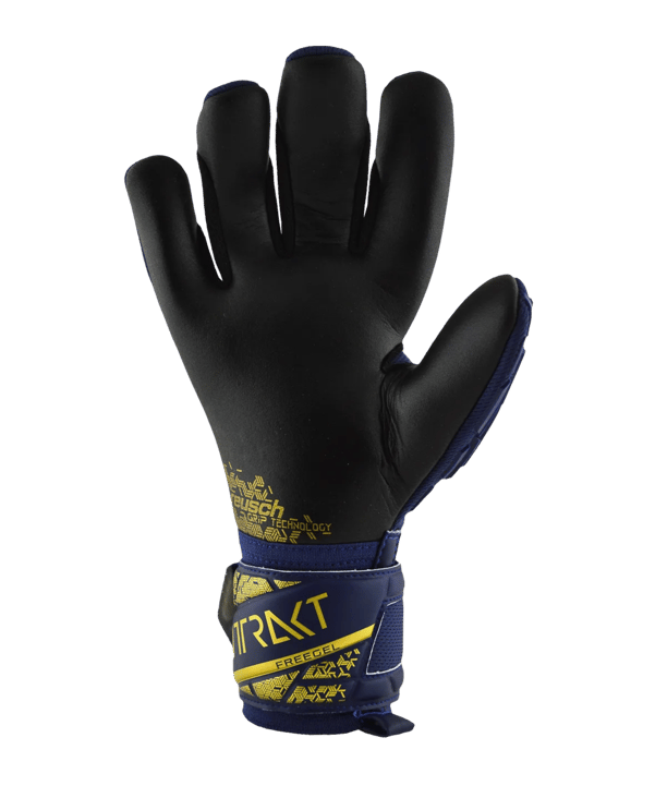 Reusch Attrakt Freegel Silver TW-Handschuhe Night Spark 2024 Blau Gold Schwarz F4411 - blau