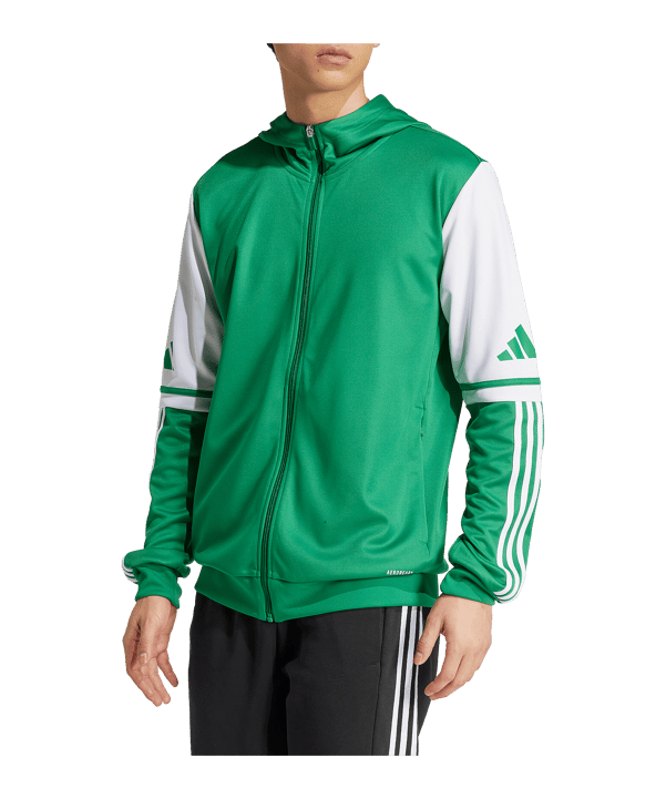 adidas Squadra 25 Kapuzenjacke Grün - gruen