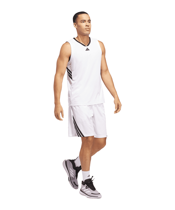 adidas adidas Basketball Legends Tank Top Weiss - weiss
