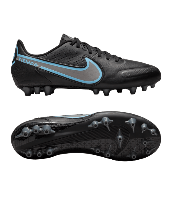 Nike Tiempo Legend IX Academy AG Schwarz Grau F004 - schwarz