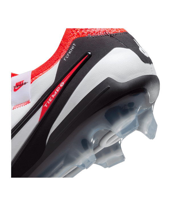 Nike Tiempo Legend X Elite FG Ready Weiss Schwarz Rot F100 - weiss