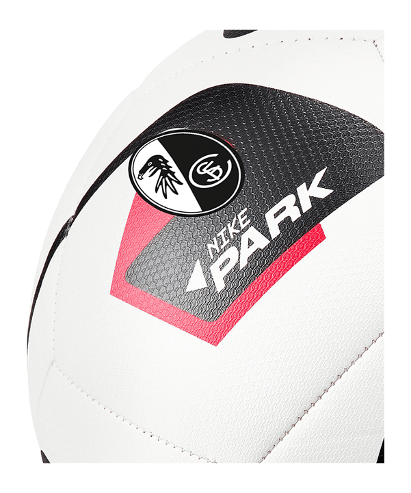 Nike SC Freiburg Fan-Ball Park Weiss F100 - rot