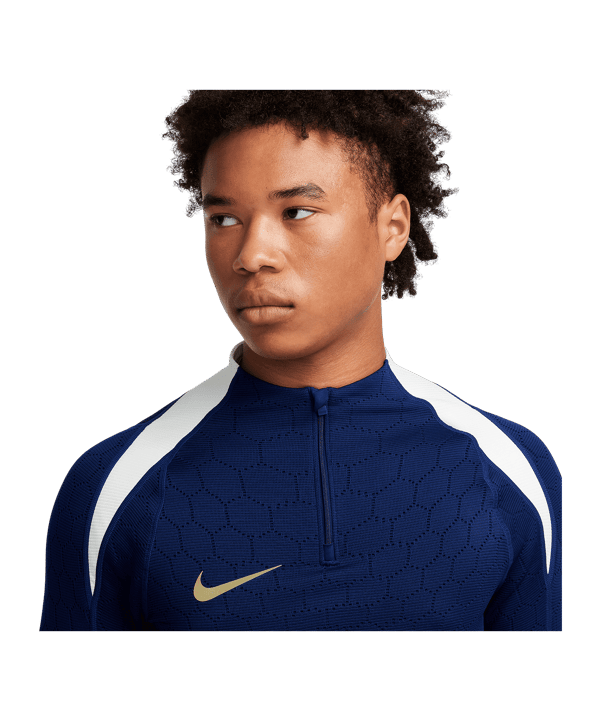 Nike Repel Strike Drill Top Sweatshirt Blau F492 - blau