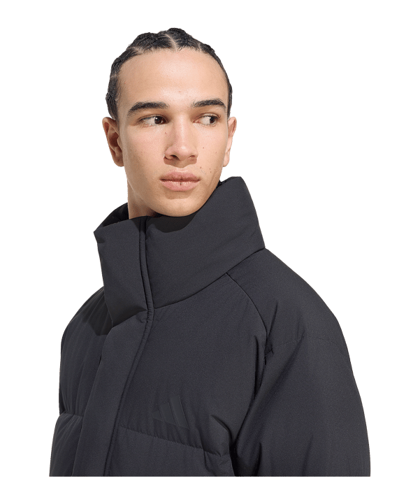 adidas Helionic Down Puffer Mid-Length Giacca Nero - nero