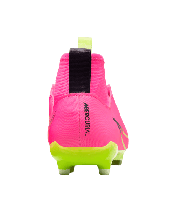 Nike Jr Air Zoom Mercurial Superfly IX Academy FG/MG Luminous Kids Pink Gelb F605 - rosa