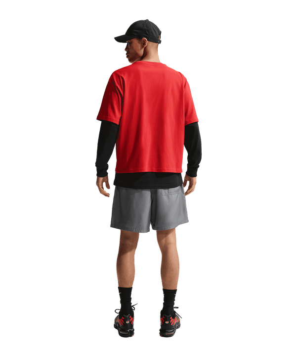 Nike Sportswear Club Woven Flow Short Grau F084 - grau