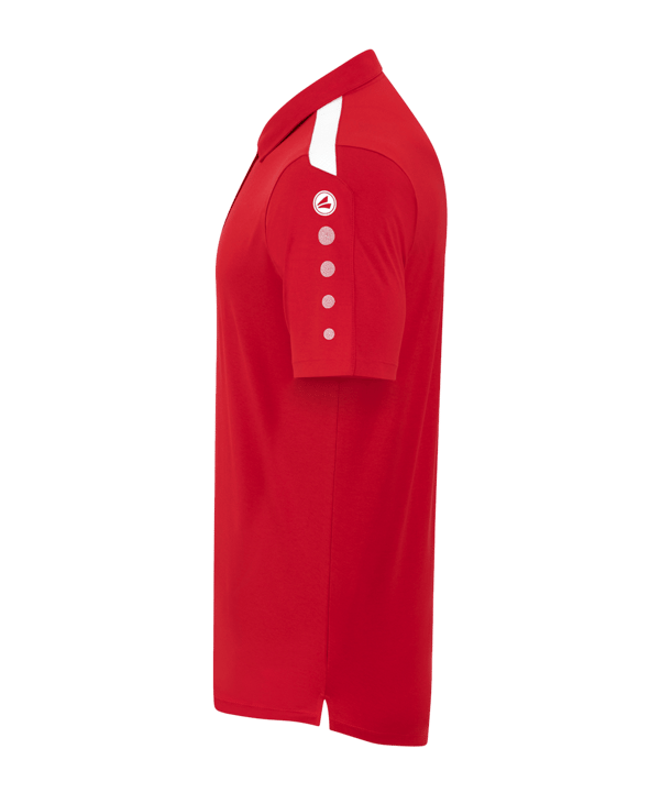 JAKO Power Poloshirt Rot Weiss F100 - rot