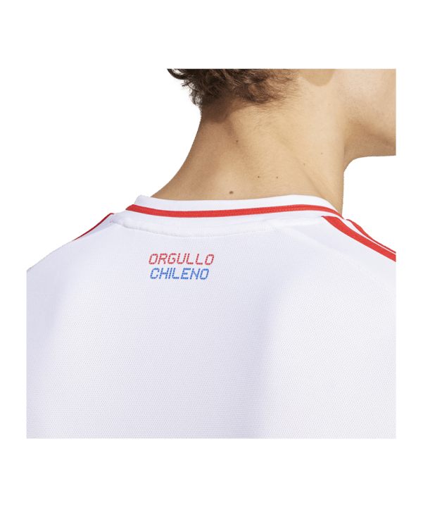 adidas Chile Trikot Away Copa America 2024 Weiss - weiss