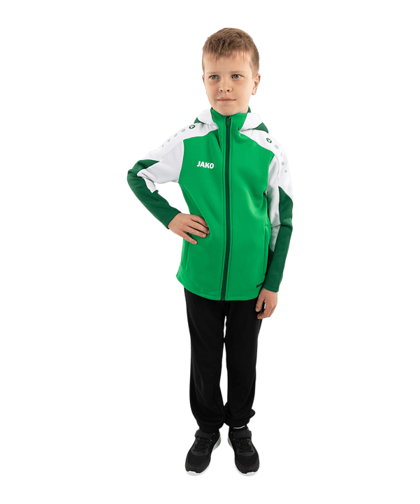 JAKO Dynamic Kapuzenjacke Kids Grün F204 - gruen