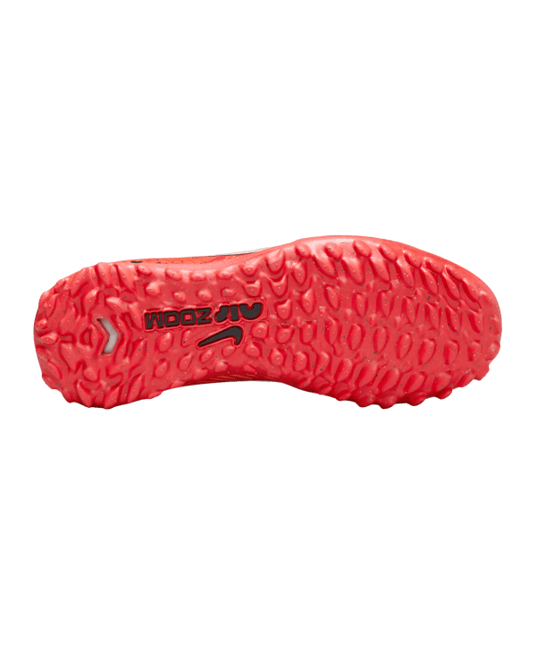 Nike Air Zoom Mercurial Superfly IX Academy TF Dream Speed 7 Kids Rot Weiss Orange F600 - rot
