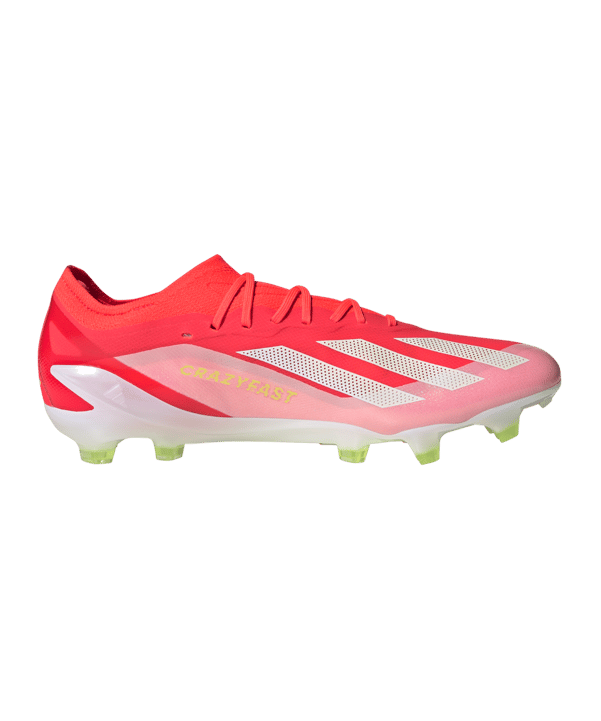 adidas X Crazyfast Elite FG Energy Citrus Rot Weiss Gelb - rot