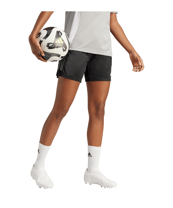 adidas Tiro 24 Short Damen Schwarz - schwarz
