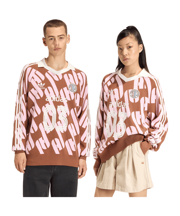 adidas Originals Blokecore Polo Braun - braun