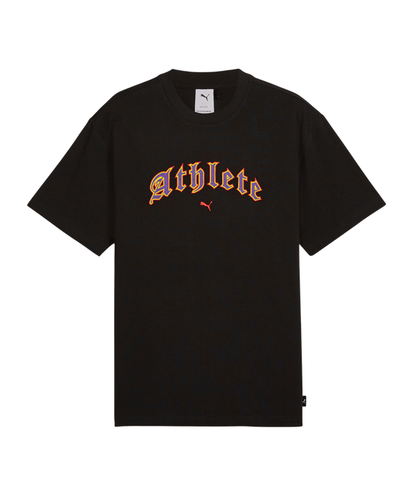 PUMA Graphics Athlete T-Shirt Schwarz F01 - schwarz