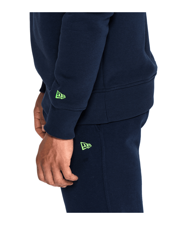 New Era Seattle Seahawks Logo Sweatshirt Blau - blau