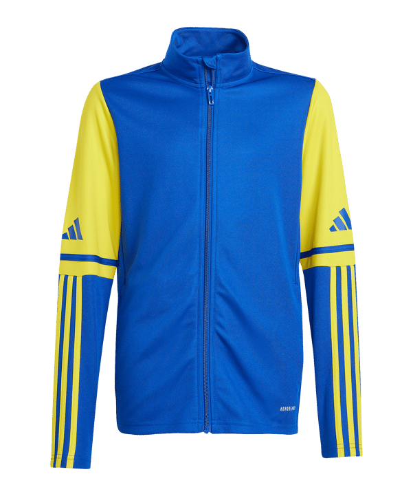 adidas Squadra 25 HalfZip Trainingsjacke Kids Blau - blau