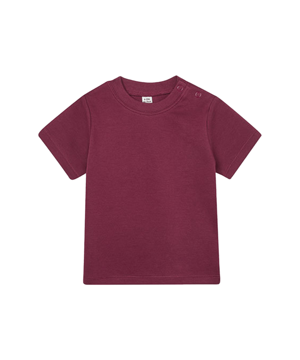 Merch Baby T-Shirt Burgundy FBU - rot
