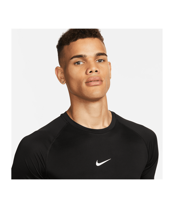Nike Pro Dri-Fit Training T-Shirt Schwarz F010 - schwarz
