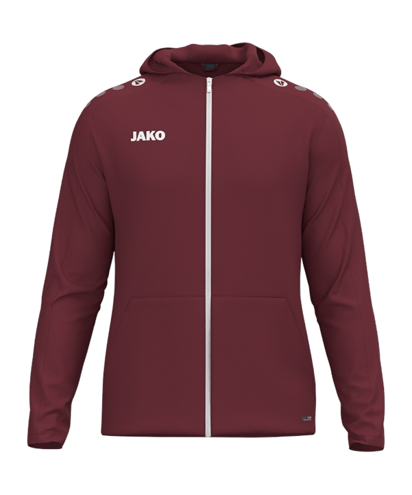 JAKO One Kapuzenjacke Rot F155 - rot