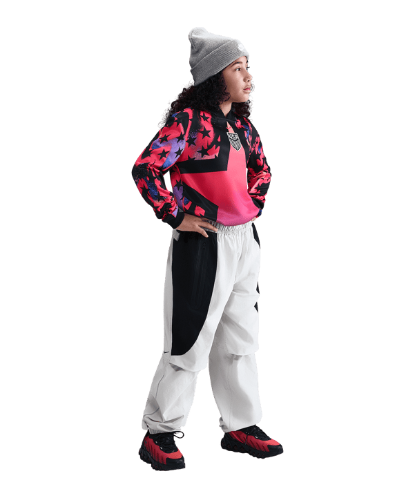 Nike USSF USA Torwarttrikot Langarm Hollywood Kids Schwarz F010 - schwarz