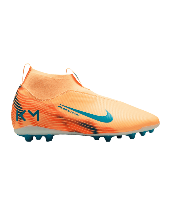 Nike Jr Air Zoom Mercurial Superfly X Academy AG Kylian Mbappe Signature Kids Orange F801 - orange