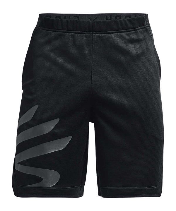 Under Armour Curry Splash Short Schwarz F001 - schwarz