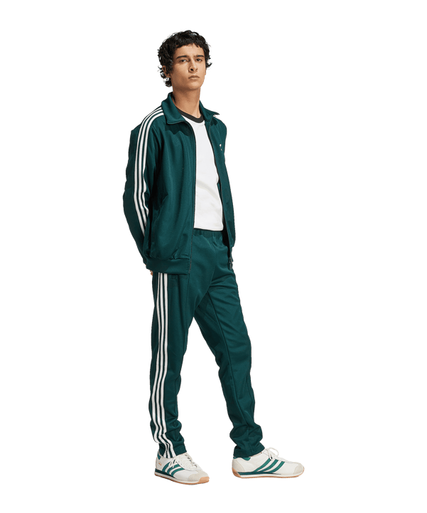 adidas Originals Classic Track Top Jacke Grün - gruen