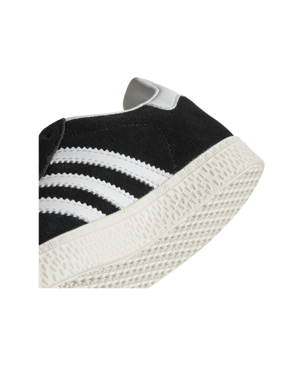 adidas Originals Gazelle Kids (C) Schwarz Weiss - schwarz