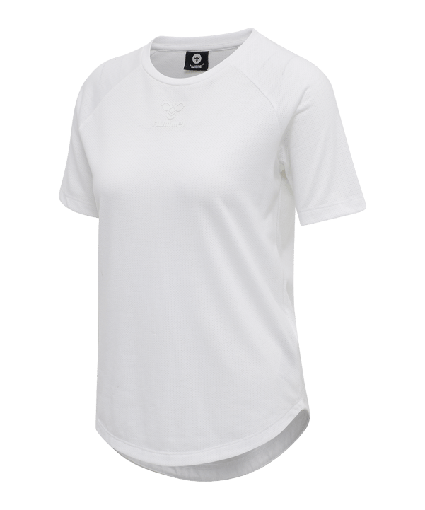 Hummel Vanja T-Shirt Damen Grau F9001 - grau