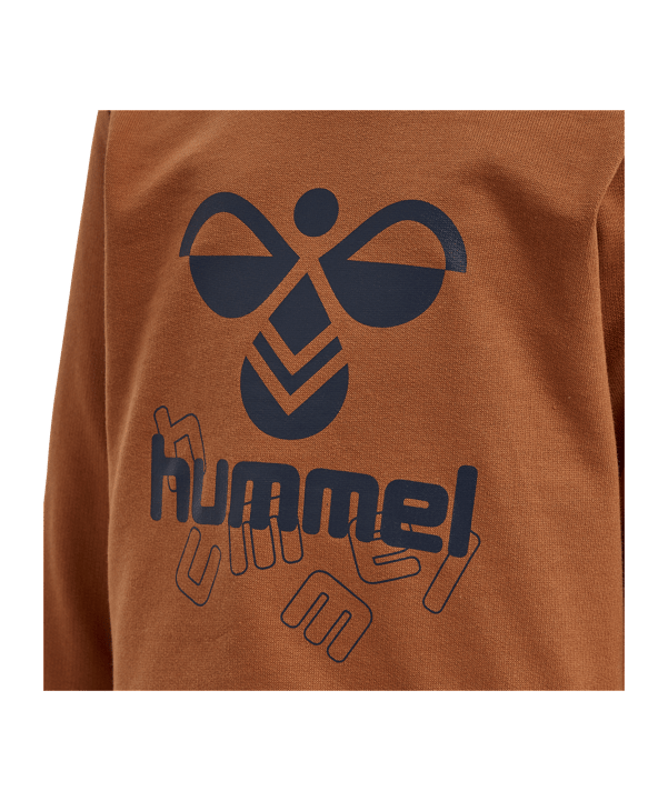 Hummel hmlSPIRIT Sweatshirt Kids Braun F8004 - braun