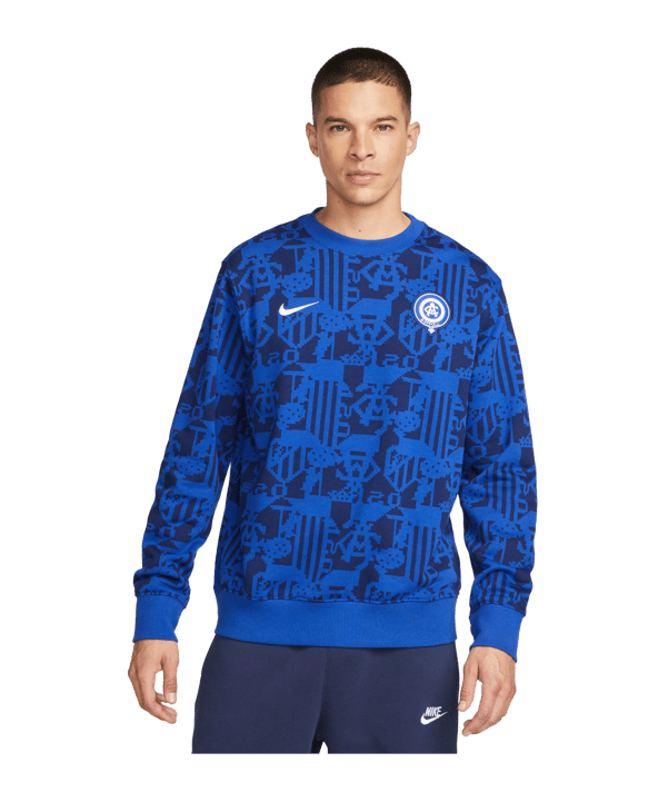 Nike Atletico Madrid Sweatshirt Blau F417 - blau