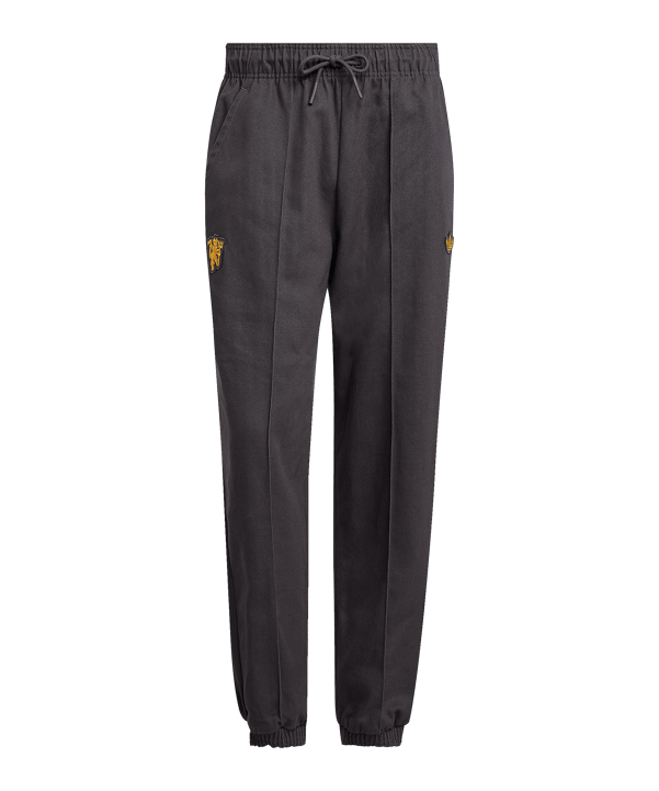 adidas Manchester United Icon Drill Hose Schwarz - schwarz