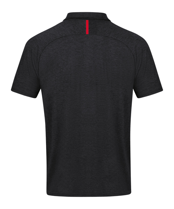 JAKO Challenge Polo Rot F502 - schwarz