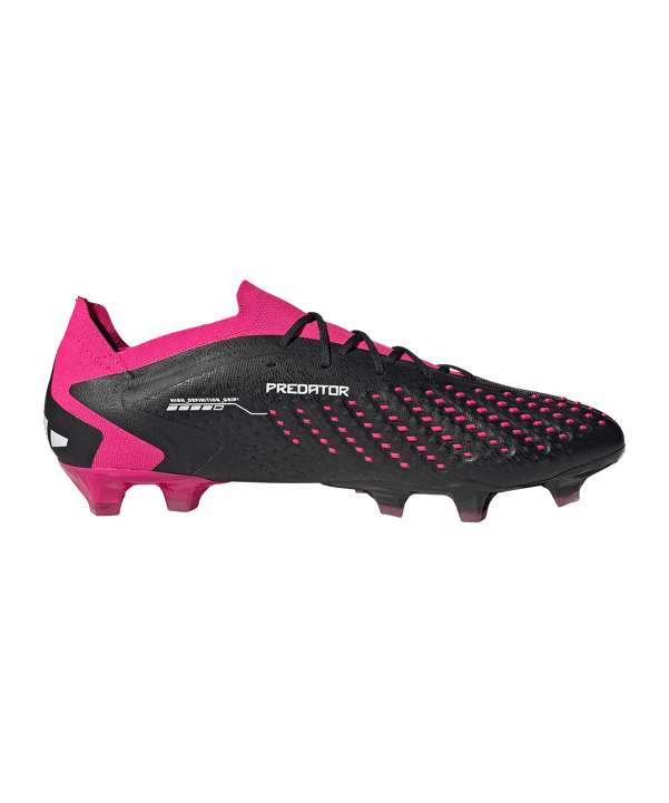 adidas Predator Accuracy.1 L FG Own Your Football Schwarz Weiss Pink - schwarz