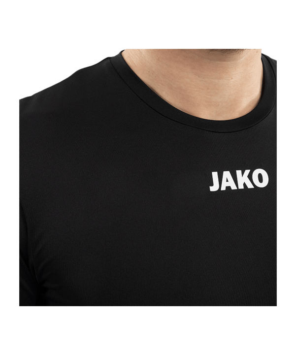 JAKO Function Longsleeve T-Shirt Schwarz F800 - schwarz