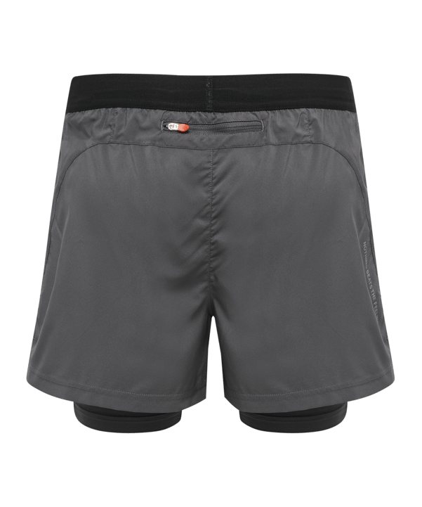 Newline 2in1 Short Running Damen Grau F2162 - grau