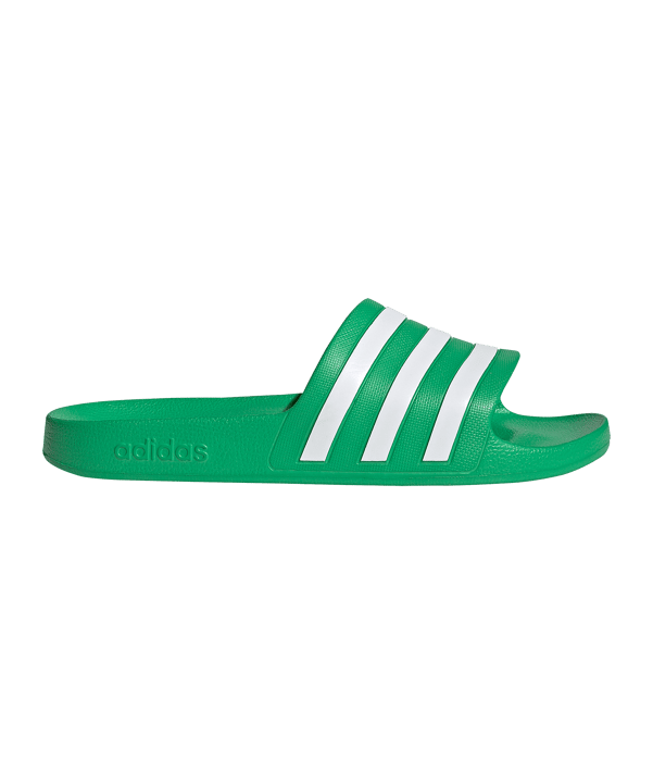 adidas Adilette Aqua Badelatsche Grün - gruen